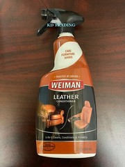 Weiman Leather Cleaner Conditioner Protect Restore Car Auto Seat Shoe Sofa 22oz