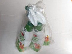 Three 16 oz Certified Organic Fruit & Vegetable Wash, Produce Wash and Cleaner