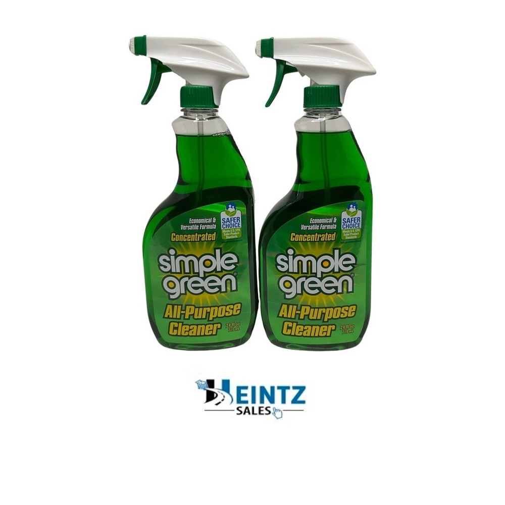 Simple Green 24 oz. Spray Bottle Economical Concentrated All-Purpose Cleaner 2pk