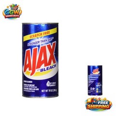 Made in USA: 14 oz Powder Cleanser with Bleach for Tile and More, 2 Pack