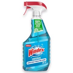 Windex Glass and Window Cleaner Spray Bottle Packaging Designed to Prevent