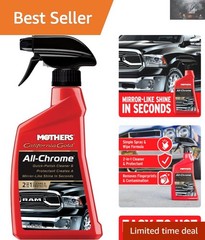 California Gold All-Chrome Cleaner – 12oz for Polished & Protected Finishes