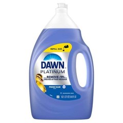 Dawn Platinum Refreshing Rain Scent Liquid Dish Soap