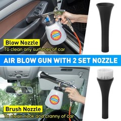 Aluminium Car Cleaning Gun Set with Tapered Nozzle, 6-9.2Bar High Pressure Ai…