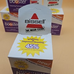 Vintage Bissell Deep Cleaning Booster Formula Addictive Lot Of 5 8.4 Oz 2001 NOS