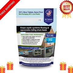 Septic tank cleaner tablets (20 count)