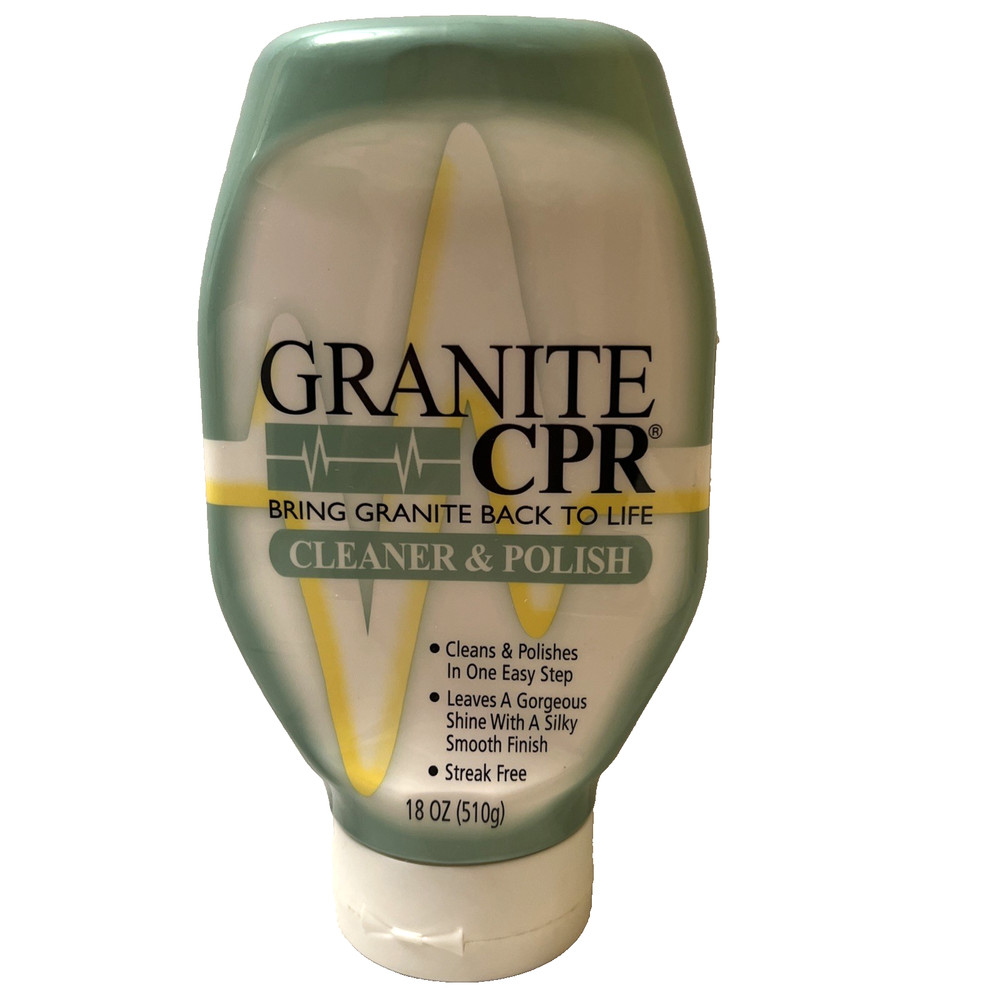 CPR Granite Marble 2-In-1 Cleaner & Polish Shine Smooth New Discontinued 18oz