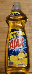 Ajax Super Degreaser Dish Liquid, Lemon, 14 Fluid Ounce