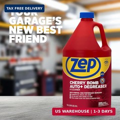 Zep Cherry Bomb Auto+ Degreaser & Cleaner – For Auto, Marine, RV, & Home – 1 Gal