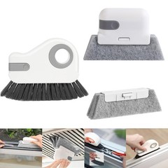 Heideryafei Window Track Cleaning Brush with Hidden Scraper for Sliding Door …