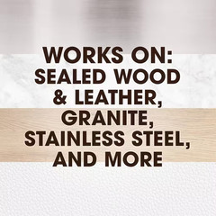 14.2 Oz. Orange Wood/Leather/Stainless Steel Enhancing Polish