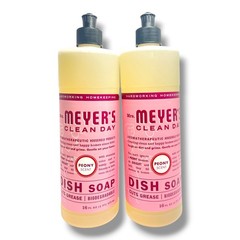 *Mrs. Meyer’s Clean Day Dish Soap Peony Scent 16fl.oz./473ml LOT OF 2