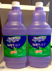Swiffer Wetjet Multi-Purpose and Hardwood Liquid Floor Cleaner Gain Refill 2PACK