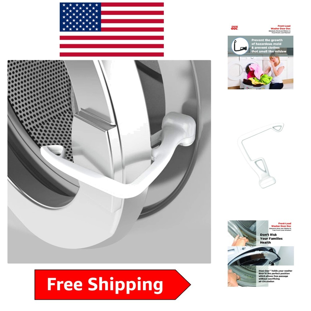 Patented Front Load Washer Door Holder – Keeps Your Laundry Fresh & Clean