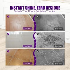 Floor Cleaning Solution Compatible with Tineco iFLOOR Series, All Robot Vacuu…