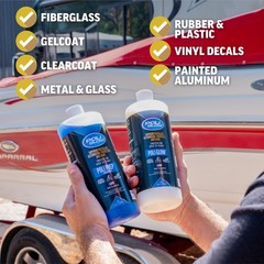 Deluxe Boat & RV Restoration Kit–Removes Oxidation, Seals & Protects–Restores…