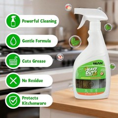 1/2Pack NUAN Cleaner Degreaser Spray, 16.91 oz, Heavy Duty Cleaner for Grease US