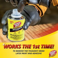 Pro Strength Adhesive & Paint Remover, 8 oz – Ultimate Tough Mess Solution