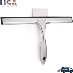 All Purpose Squeegee Shower Windows Tile Mirrors Easy Storage Streak-Free Shine