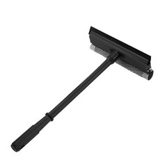 15.9″ Window Squeegee for Car,2 in 1 Window Cleaner with Long Stainless Steel…