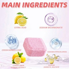 3-20Pcs Toilets Cleaning Effervescent Tablet Toilet Cleaner Deodorant Remover