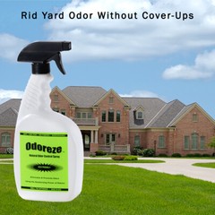 ODOREZE Natural Yard & Concrete Odor Control Spray: 5 Gallon Concentrate
