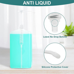 4 Pcs Gallon Pump Dispenser 1 oz Heavy Duty Pump with Extended Tube for 5 Gallon