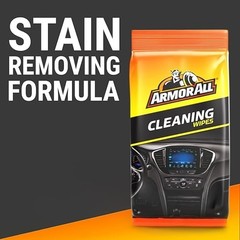 Armor All Car Interior Cleaner Wipes Cleaning Cars Trucks Motorcycles