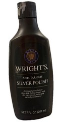 Vintage Wright’s Anti Tarnish Silver Polish Cleaner 7oz Discontinued 80% FULL