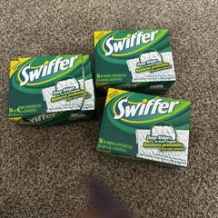 Lot 3 Vtg 2003 Swiffer Sweeper Deep Ridges Dry Sweeping Cloths New