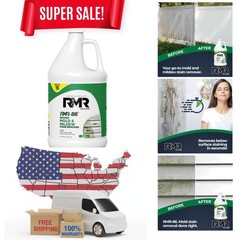 RMR-86 128 Fl Oz Fast-Acting Stain Remover – Effortless Mold and Mildew Cleanup