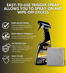 Supreme Shine Auto Surface Protector Spray 16 oz Bundle with Microfiber Cloth