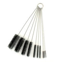 10Pcs Lab Brush Set For Pipe Cleaner Test Tube Glassware Bottle Tubing Fluva