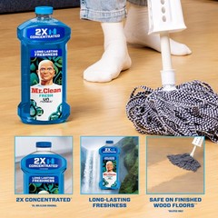Mr. Clean 2X Concentrated Multi Surface Cleaner with 41 Fl Oz (Pack of 1)