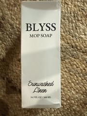 New Blyss Mop Soap Sunwashed Linen 16.9 Fl Oz Exp. 3/2/2029