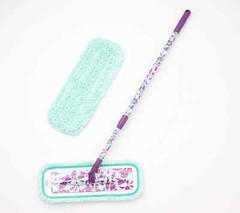 CAMPANELLI EasyGlide Microfiber Wet & Dry Mop Set – Purple v55665 –
