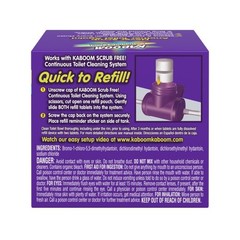 4 Pack Kaboom Scrub Free Toilet Cleaner Refill, 2-Count