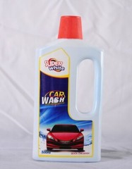 Super White Super Concentrated Car Wash Heavy Duty Shampoo & Wax Cleaning 500ml