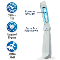 Hospital Grade Sanitizing Wand Cleans 99.9% bacteria Virus Germ LOT DEAL 4 Total