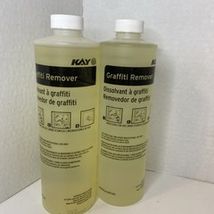 Kay Ecolab Graffiti Remover 05574-039 (2-16 fl oz bottles)