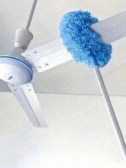 Microfiber Ceiling Fan Duster Reusable Cleaning Brush for Blinds Furniture Car