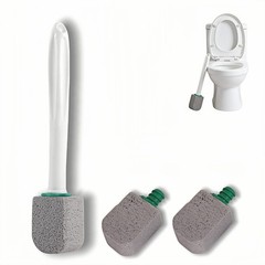 yayaboqu Pumice Stone Toilet Bowl Cleaner with Long Handle, 9.65 Inch, Includ…