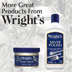 Wright’s Copper and Brass Polish and Cleaner Cream- 8 Ounce – 2 Pack – Gently