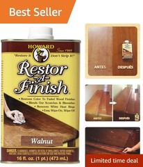 16 Fl Oz Walnut Restor-A-Finish: Seamless Wood Finish Repair Made Easy