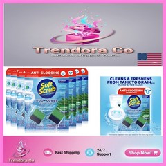 Alpine Fresh In-Tank Toilet Cleaner Duo-Cubes, 14 Count for Lasting Cleanliness