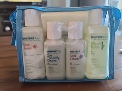 Uniters Pure Home Care Essentials Natural Cleaner Kit Fabric Wood Leather New