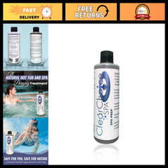 Natural Spa Prep Purging Agent – Eco-Friendly Hot Tub Cleaner, 4 oz – Removes Ch