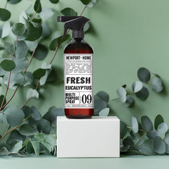 Newport + Home Multi-Purpose Spray, Meyer Lemon & Fresh Eucalyptus Scents, Tough