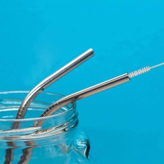 2 Pack Flexible 60-Inch Tubing Cleaner Brush Stainless Steel Nylon Bristles D…