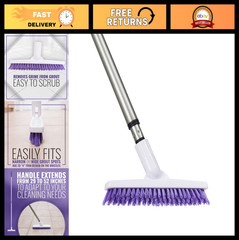 9″ Tile & Grout E-Z Scrubber Brush – Deep Cleaning Tool for Hard-to-Reach Areas